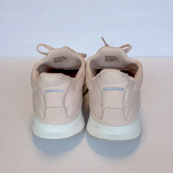 FitFlop Womens Vitamin Ffx Knit Sports Sneakers ballet pink size 8.5 NWOB - Picture 8 of 8